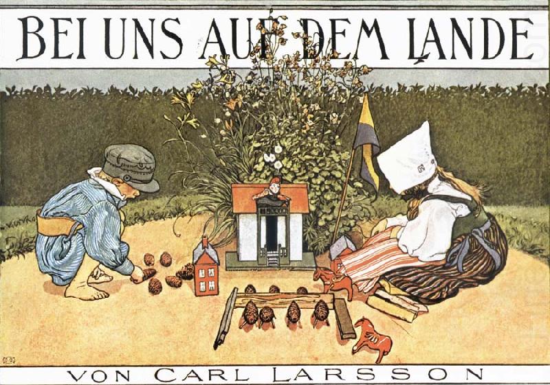 Bei uns auf dem Lande, Carl Larsson